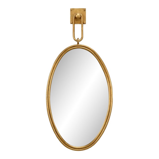 Larry Laslo for Wildwood Tobago Mirror - Gold For Sale