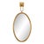Larry Laslo for Wildwood Tobago Mirror - Gold For Sale