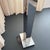 1980s Postmodern Chrome Skyscraper Torchiere Floor Lamp For Sale - Image 9 of 11