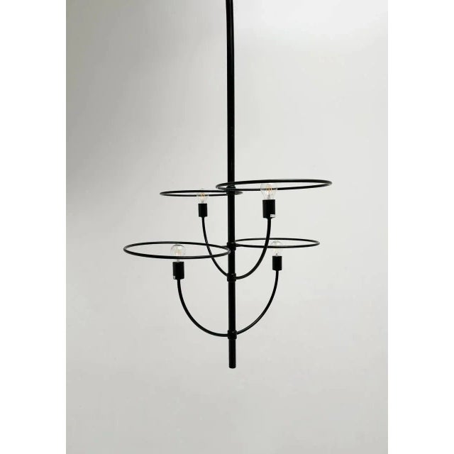Chrome-Plated Lyndon Pendant Light by Vico Magistretti for Oluce For Sale - Image 9 of 13