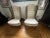 Caned Wingback Velvet Chairs Pair by LeWittes For Sale In New York - Image 6 of 16