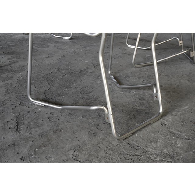 1950s Vintage Aluflex Folding Chair by Armin Wirth, Switzerland, 1950s For Sale - Image 5 of 7