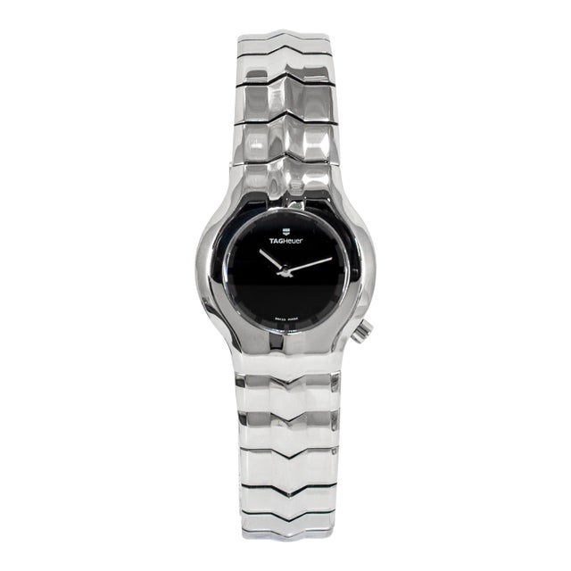 Tag Heuer Alter Ego 29mm Wp131a Black Stainless Steel Quartz Watch For Sale