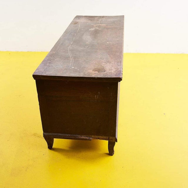 Vintage Wood Chest, Early 1900s For Sale - Image 12 of 18