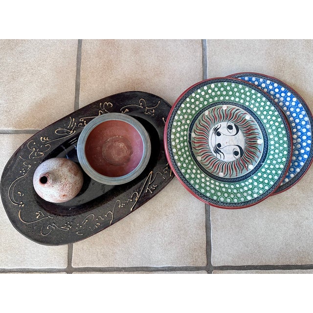 Vintage Rustic Serving Bowl, Germany, 1980s For Sale - Image 10 of 11