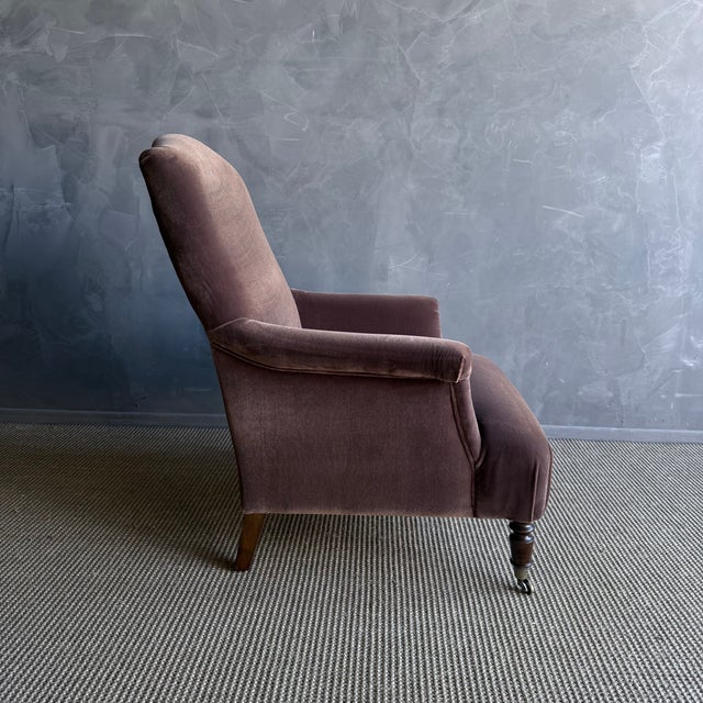 Not Yet Made - Made To Order Alma Napoleon Style Accent Chair in Velvet For Sale - Image 5 of 7