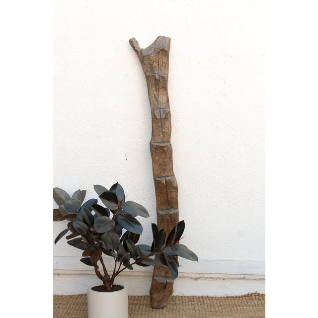 Robust 19th Century Cliff Dweller Dogon Ladder For Sale In Los Angeles - Image 6 of 10