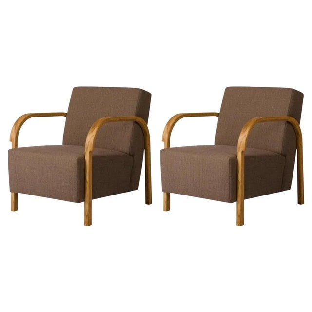 Set of Arch Lounge Chairs by Mazo Design For Sale - Image 6 of 6