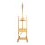 Solid Oak English Easel Restoration Hardware for Television For Sale