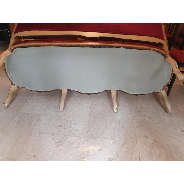 French Louis XVI Style Sofa, Late 19th Century For Sale - Image 5 of 18
