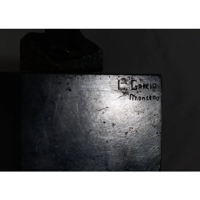 Female Nude with Draped Shawl from L. Garcia, Monceau For Sale - Image 5 of 6