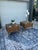 Mid-Century Modern 1950s MCM Pair of American of Martinsville End Tables With Burled Wood Pair For Sale - Image 3 of 15