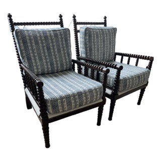 Noir Abacus Relax Chair - Set of 2 For Sale