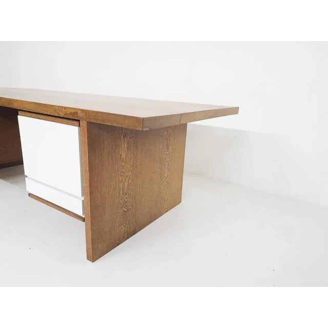 Wenge Desk attributed to T Spectrum, 1960s For Sale - Image 15 of 18