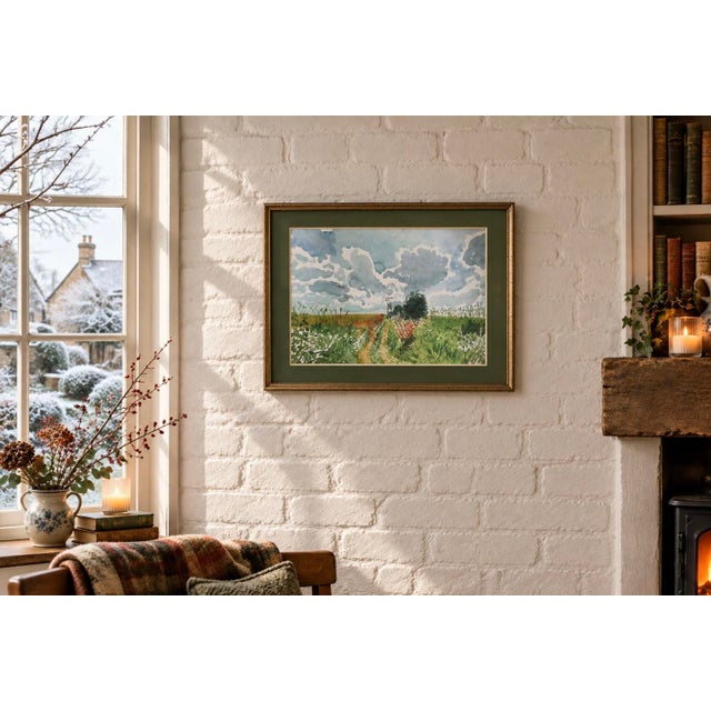 The art print is sold unframed. Any frame shown in the photo is for display purposes only and is not included.