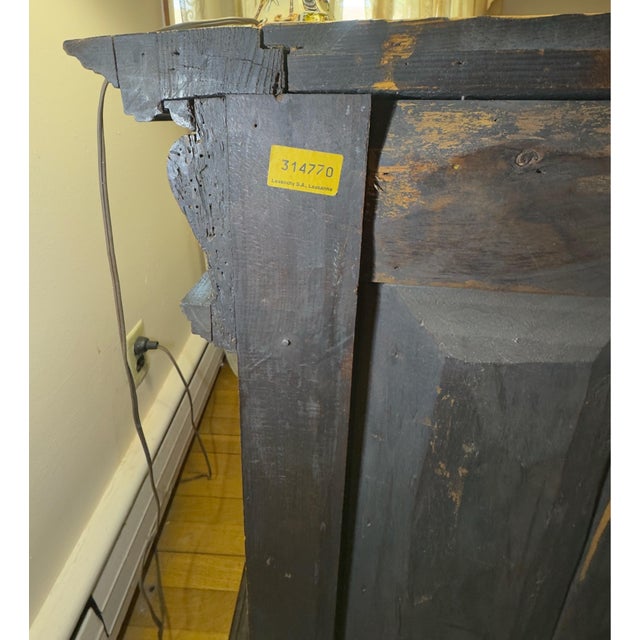 17th Century Flemish Renaissance Oak Cabinet For Sale - Image 13 of 14