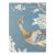 Hand‑Painted Chinoiserie Phoenix & Floral Mural Wall Panel, Single Panel 36''×96'', Plum & Peony Wallpaper For Sale