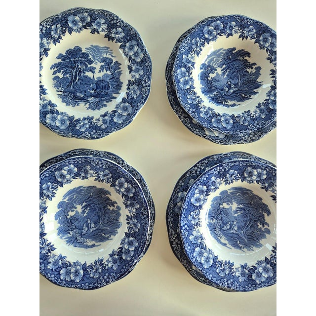 Vintage Ironstone Dinner Service for Six, 1960s, Set of 12 For Sale - Image 4 of 6