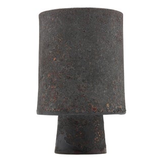 Ceramic Vase with Unique Glaze by Otto Natzler For Sale