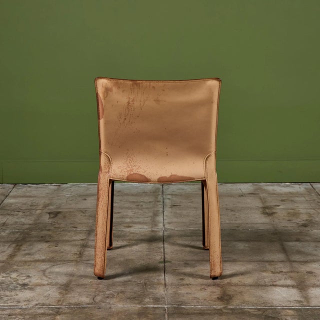 Mario Bellini Cab Side Dining Chair for Cassina For Sale - Image 10 of 12