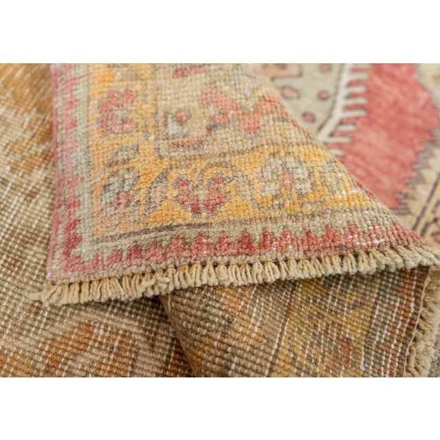 Turkish Vintage Rug 4' x 6'3" #21318 For Sale In Houston - Image 6 of 8