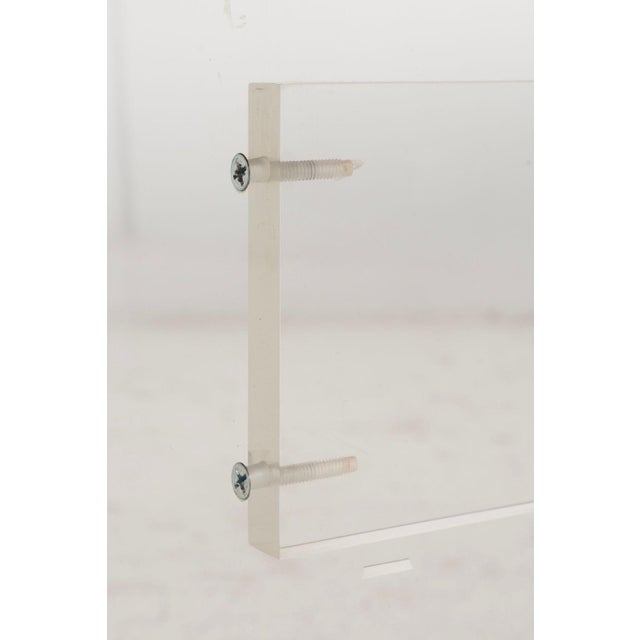 Poul Nørreklit Rosewood and Lucite Executive Desk for Sigurd Hansen, Denmark, 1960s For Sale - Image 13 of 18