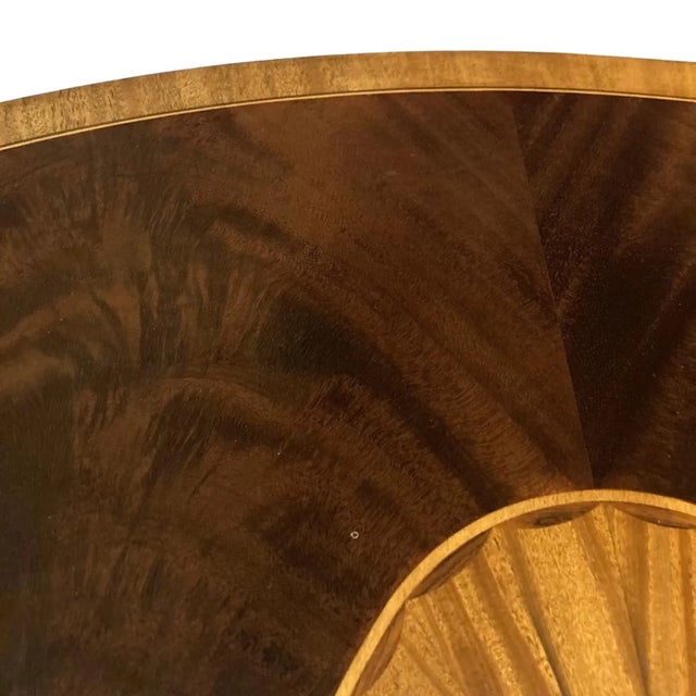 Late 20th Century Pair of Fine Hepplewhite Style Pembroke Mahogany Inlaid Tables by Councill Craftsman For Sale - Image 13 of 17