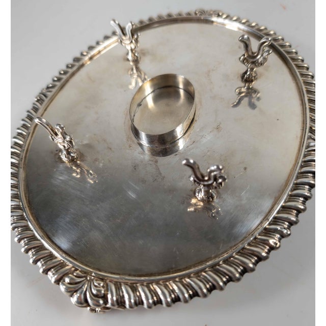 18th Century English Old Sheffield Silverplate Inkstand Standish by Matthe Boulton For Sale - Image 10 of 13