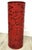 Large Carved Red Cinnabar-Style Lacquer Floor Vase or Umbrella Stand, Beijing Factory For Sale - Image 17 of 17