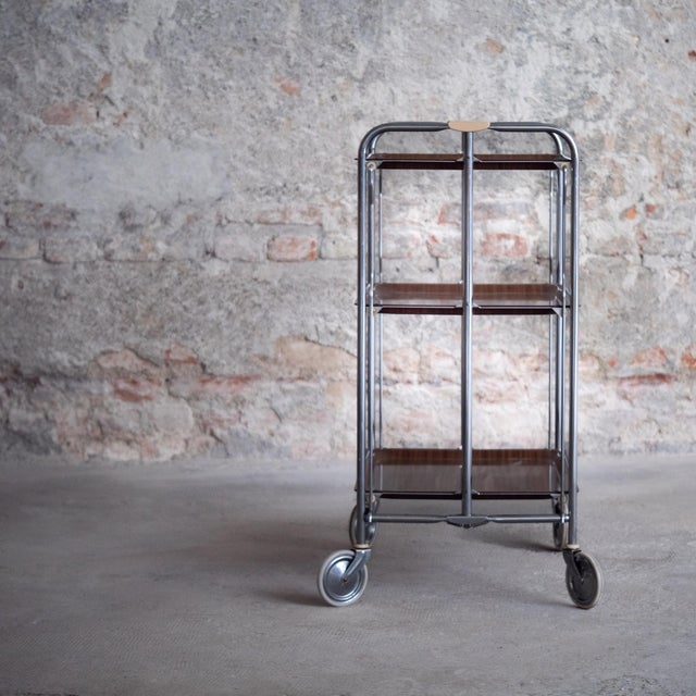 Italian Serving Trolley, 1960s For Sale - Image 4 of 15