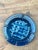 Vintage MCM Cobalt Glass Ashtray For Sale - Image 9 of 12