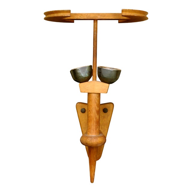 Wall Light by Guillerme & Chambron for Votre Maison For Sale