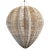 Contemporary Raw Rattan Starfruit Lantern Large For Sale - Image 9 of 9