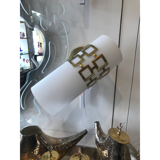 2010s Adjustable Square Design Wall Sconce For Sale - Image 5 of 5