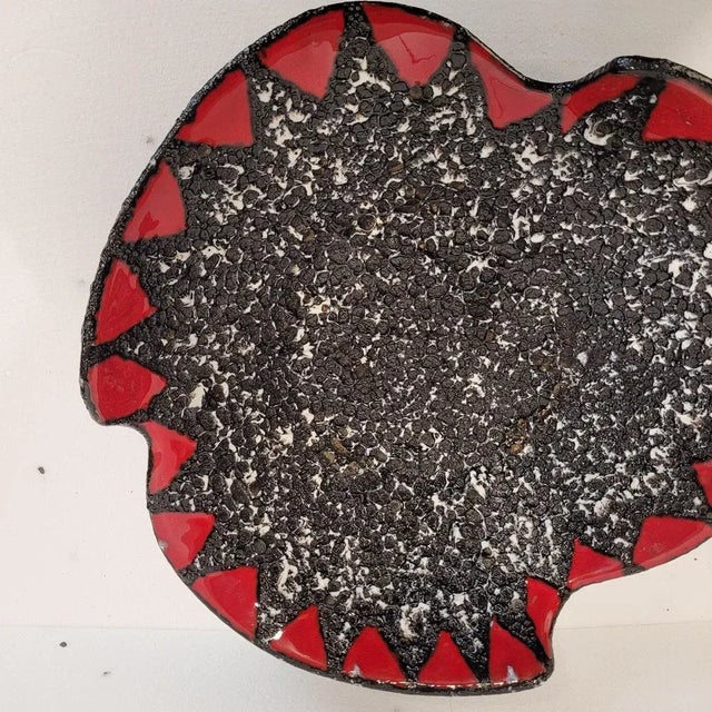 Black Volcanic Centerpiece by Marius Musarra for Mabyjo's Vallauris, France, 1960s For Sale - Image 8 of 17