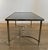Metal 1940s Brass coffee table with black lacquered glass top Attributed to Maison Jansen For Sale - Image 7 of 12