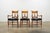 Black Vintage Milling Road by Baker Lyre Back Dining Chairs (Set of 6), Attributed For Sale - Image 8 of 16