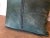 Early 21st Century Custom Green Cow Hide Pillow With Leather Piping For Sale - Image 5 of 7
