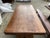 French Vintage Solid Oak Monastery Table For Sale - Image 4 of 12