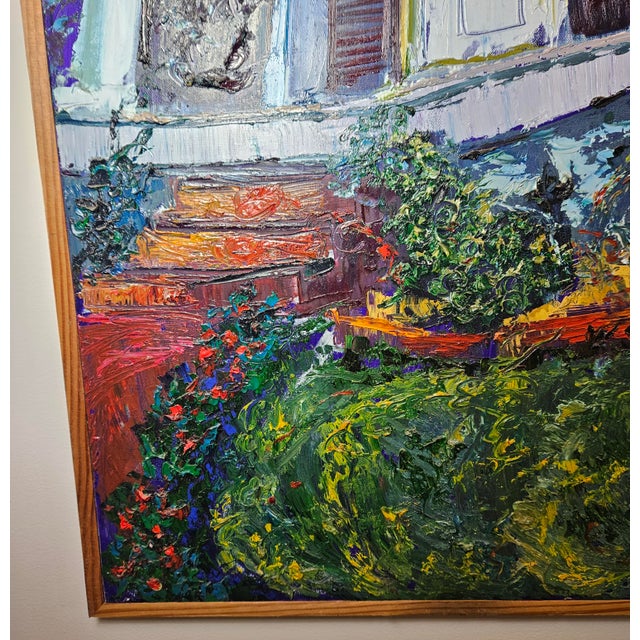 Wood 1990s "Blue Stretch House" by Michalopoulos For Sale - Image 7 of 13