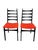 Mid 20th Century Set of 4 Italian Mid-Century Modern Ladder-Back Dining Chairs For Sale - Image 12 of 12