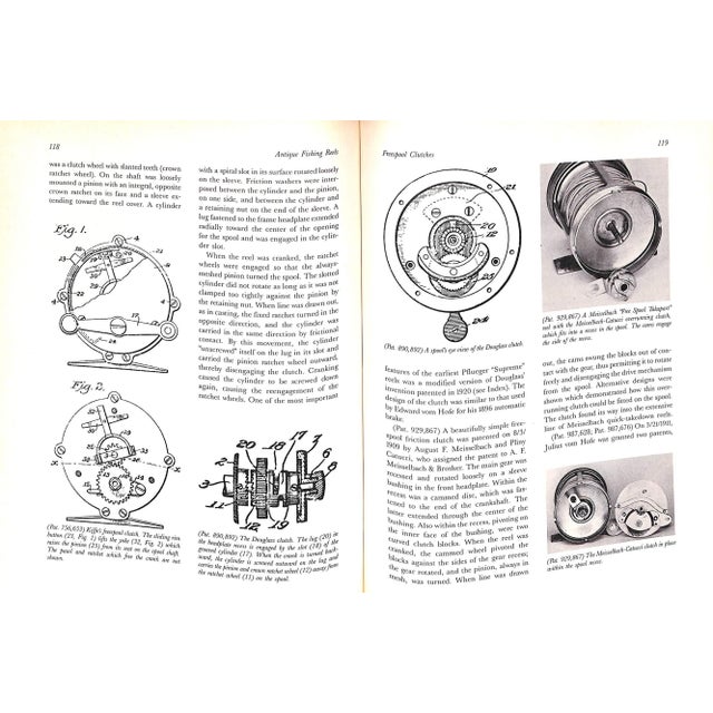 "Antique Fishing Reels: Your Illustrated Guide to Identifying and Understanding u.s. Patented Models Through 1920" 1985 Vernon, Steven K. For Sale - Image 10 of 12