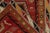 Textile 1950s Vintage Turkish Kilim Rug in Red, Beige-Brown and Blue Tribal Geometric Patterns For Sale - Image 7 of 7