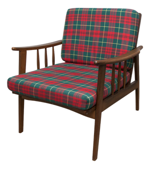 Scandinavian Scottish Collapsible Teak Armchair, 1960s