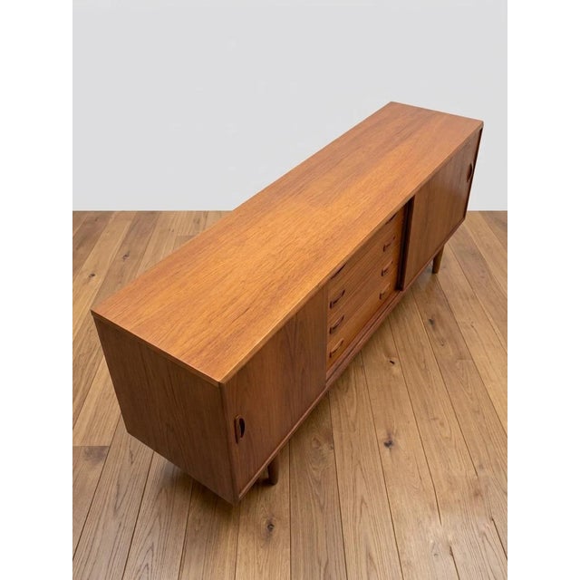 1960s Vintage Danish Sideboard in Teak, 1960s For Sale - Image 5 of 7