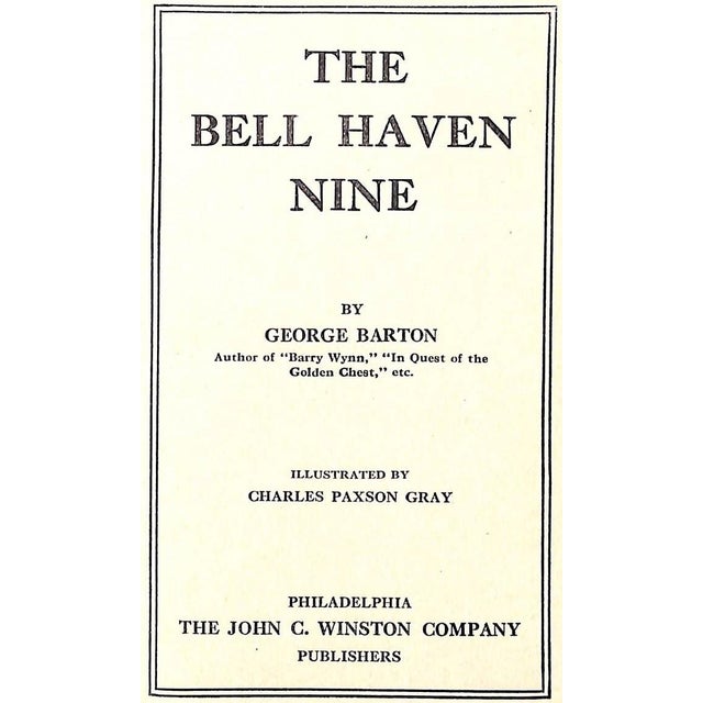 Traditional "The Bell Haven Nine" 1915 Barton, George For Sale - Image 3 of 5