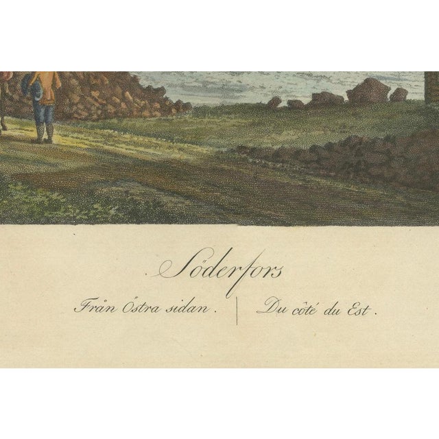 Ulrik Thersner, Söderfors in Sweden, 1825, Paper For Sale - Image 3 of 7