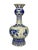 Vintage Hand-Painted Delft Blue Floral Vase from Royal Delft, 1956 For Sale - Image 4 of 8