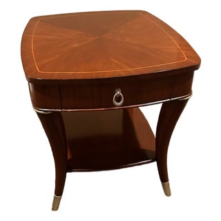 Thomasville Bogart Collection Mahogany End Table -- Excellent Condition For Sale