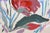 Red 2026, Illustration Style Painting Triptych of Poopies and Wildflowers, Acrylic Paint on Watercolor Paper by Romina Milano For Sale - Image 8 of 11